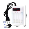 Sạc Pin 4 Khe Cao Cấp Tự Ngắt, Đèn Báo Khi Đầy - Dùng cho Pin 18.650 và AA, Giá 60.000 VND 10