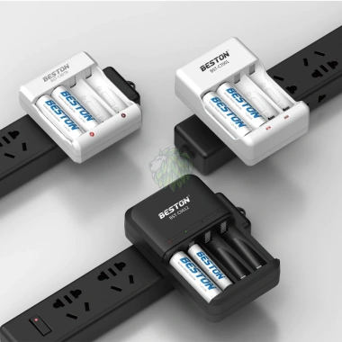 Sạc pin AA AAA Beston chuyển đổi Ni-MH 1.2V Tiết kiệm năng lượng giảm rác thải giá 45.000₫