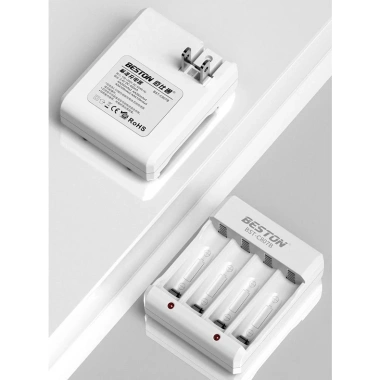 Sạc Pin AA/AAA C807B Beston 4 Pin - Dung lượng cao remote, đồ chơi, đồng hồ - 39k VND