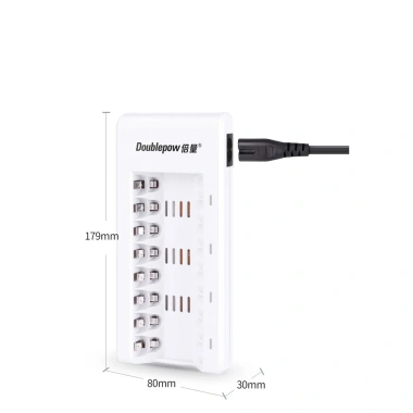 Sạc pin Doublepow DP-K18 tự ngắt 8 khe AA/AAA - Dùng cho micro karaoke, đồ chơi, chuột, đèn flash - Giá chỉ 56.000 VND 6