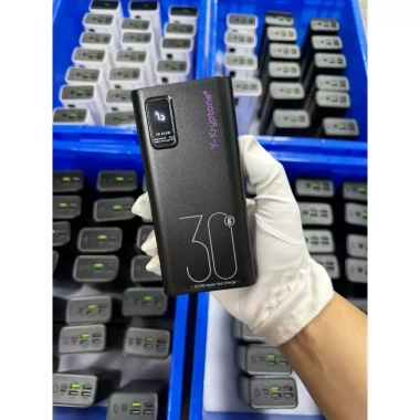 Sạc pin dự phòng Y‑Kryptone GT‑23 20.000mAh – Sạc nhanh PD 22.5W, LED, BH 12 tháng 10 Sạc pin dự phòng Y‑Kryptone GT‑23 20.000mAh – Sạc nhanh PD 22.5W, LED, BH 12 tháng 10