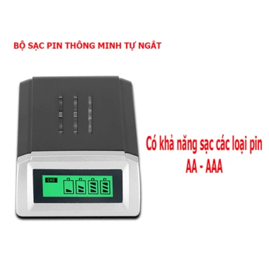 Sạc pin tiểu AA AAA Victor LCD-002 tự ngắt, chất lượng cao, tốc độ cao 1,2V-1,5V - 155.000 VND 8 Sạc pin tiểu AA AAA Victor LCD-002 tự ngắt, chất lượng cao, tốc độ cao 1,2V-1,5V - 155.000 VND 8