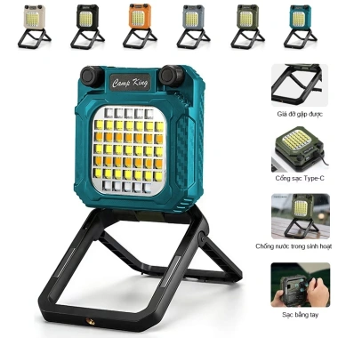 Sạc Tay Đa Năng Pin Dài Tuổi Thọ, LED Sáng Mạnh - Lều & Khẩn Cấp, Giá 239.520₫