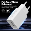 Sạc USB 5V 2A/1A Du Lịch, Bộ Chuyển Đổi EU‑US An Toàn, Cắm Tường Nhanh, Khe Cắm Ổ Cắm Đa Năng 8