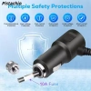 Sạc xe hơi 120W VWC PD QC3.0 Plug-and-Play, bảo vệ quá tải, splitter đa cổng, giảm giá 20% 4
