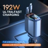Sạc Xe Hơi 175W Thở Khí Quyển 1 Kéo 4 Xe - Sạc Nhanh, Cáp Đa Năng, Giá 441.605₫ 2