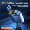 Sạc Xe Hơi 175W Thở Khí Quyển 1 Kéo 4 Xe - Sạc Nhanh, Cáp Đa Năng, Giá 441.605₫ 5