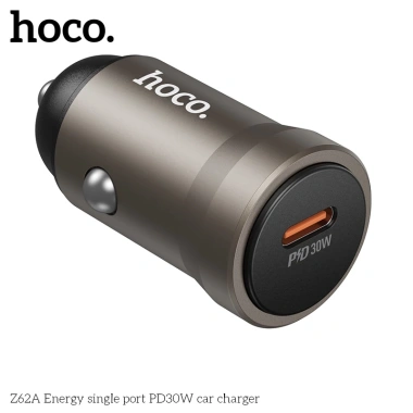 Sạc xe hơi Hoco Z62A 1 cổng Type-C, sạc nhanh PD 30W - Giá chỉ 80.000đ 8