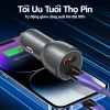 Sạc xe hơi nhanh 48W ANRMESUN 12-24V QC3.0 USB-C cho iPhone & Android, an toàn, giá 57.000₫ 6