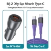 Sạc xe hơi nhanh 48W ANRMESUN 12-24V QC3.0 USB-C cho iPhone & Android, an toàn, giá 57.000₫ 9