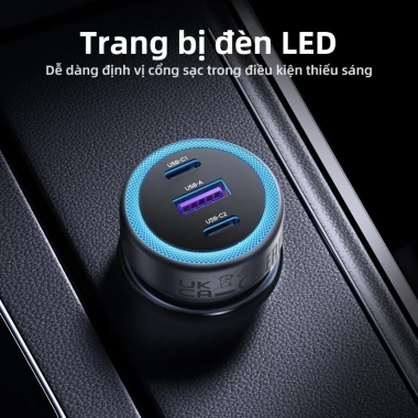Sạc Xe Hơi UGREEN PD30W USB-C 30W: Sạc Nhanh iPhone 16 Pro Max, iPhone 15 & Điện Thoại Di Động - Giá chỉ 152.100đ