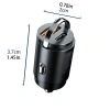 Sạc Xe Vô Hình Siêu Nhanh 12-24V Đa Năng Cho Ô Tô và Vans Giá 56.100đ Giảm Sốc 8