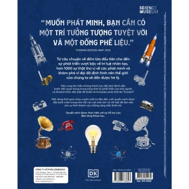 Sách 1.000 Phát Minh và Khám Phá Vĩ Đại Giá ưu đãi 374.250 VND Kiến thức đột phá cho mọi lứa tuổi 4