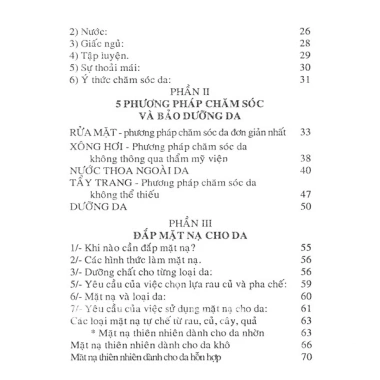 Sách Bí Quyết Chăm Sóc Da - Hướng Dẫn Đẹp Da, Giá Ưu Đãi 29.000 VNĐ