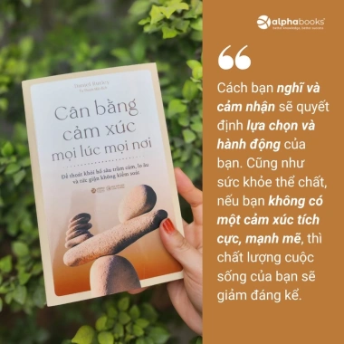 Sách Cân Bằng Cảm Xúc Mọi Lúc Mọi Nơi Daniel Rutley - Trầm Cảm Lo Âu Tức Giận, Giá Ưu Đãi 135.200 VND