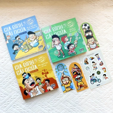 Sách Combo Gia Đình Gãi Ngứa - Giảm Giá Đặc Biệt, Chỉ 169.000₫ (Giá Gốc 207.870₫) 6 Sách Combo Gia Đình Gãi Ngứa - Giảm Giá Đặc Biệt, Chỉ 169.000₫ (Giá Gốc 207.870₫) 6
