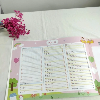Sách Đánh Vần Tiếng Việt 2.026 cho Bé 4‑6 tuổi, kèm file đọc, video hướng dẫn ghép vần, tặng thẻ - Giá chỉ 85.000đ 7