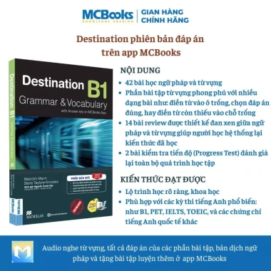 Sách Destination Grammar & Vocabulary B1-B2-C1-C2 – Giá giảm: 135.280đ (169.100đ) 9 Sách Destination Grammar & Vocabulary B1-B2-C1-C2 – Giá giảm: 135.280đ (169.100đ) 9