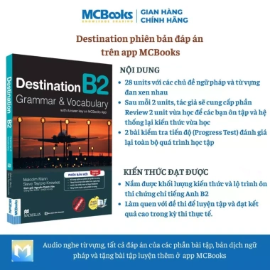 Sách Destination Grammar & Vocabulary B1-B2-C1-C2 – Giá giảm: 135.280đ (169.100đ) 10 Sách Destination Grammar & Vocabulary B1-B2-C1-C2 – Giá giảm: 135.280đ (169.100đ) 10