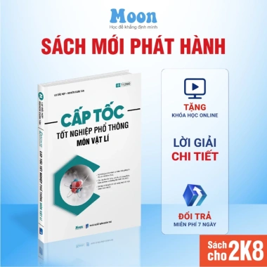 Sách Lý Thuyết Trọng Tâm Ôn Thi THPT Vật Lý Moonbook - Đánh Giá Năng Lực, Giá Ưu Đãi 64.000₫ 8