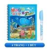 Sách nước tô màu ma thuật cho bé, đồ chơi tranh đa chủ đề, giảm giá chỉ 14.500 VNĐ 8