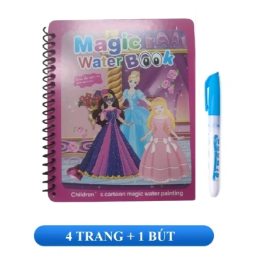 Sách nước tô màu ma thuật cho bé, đồ chơi tranh đa chủ đề, giảm giá chỉ 14.500 VNĐ 9