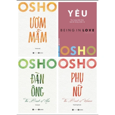 Sách OSHO Yêu Đàn Ông Phụ Nữ Ươm Mầm - Bộ Sưu Tập Giảm Giá 95.920₫ Sách OSHO Yêu Đàn Ông Phụ Nữ Ươm Mầm - Bộ Sưu Tập Giảm Giá 95.920₫