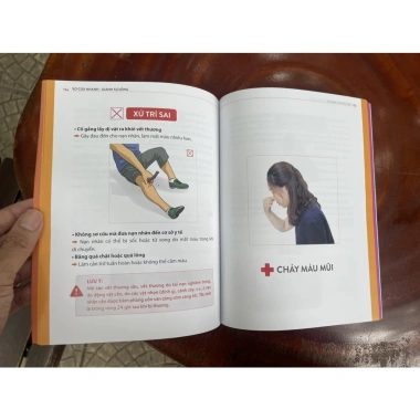 Sách Poster 10 Kỹ Năng Sơ Cấp Cứu và Video - Giá ưu đãi 245.000đ - Sơ Cứu Nhanh 3