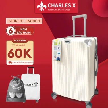 Sài Gòn Vali du lịch cao cấp 24/20 nhựa ABS và góc kim loại - Giá ưu đãi 299.000đ