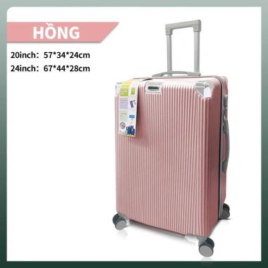 Sài Gòn Vali du lịch cao cấp 24/20 nhựa ABS và góc kim loại - Giá ưu đãi 299.000đ