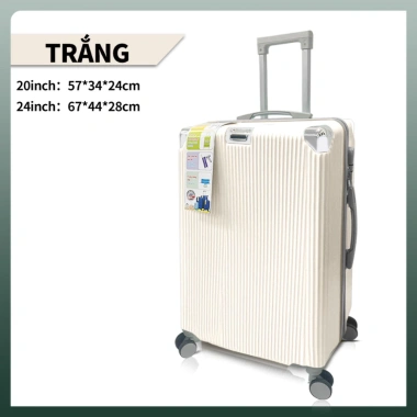 Sài Gòn Vali du lịch cao cấp 24/20 nhựa ABS và góc kim loại - Giá ưu đãi 299.000đ