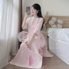 Sale 30% Áo dài gấm châu sa cách tân dáng suông hot Tết 2.026 Giá 182.280₫