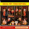 SALE Decal Tết 2.026 Hít Tĩnh Điện Dán Kính - Trang Trí Tết Happy New Year Giá Ưu Đãi 33.716₫