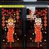 SALE Decal Tết 2.026 Hít Tĩnh Điện Dán Kính - Trang Trí Tết Happy New Year Giá Ưu Đãi 33.716₫ 8