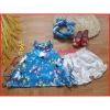 SALE GIỜ VÀNG Set Yếm Gấm Bé Gái Tết 2.020 Hai Lớp Vải Giá 74.000 - Ưu Đãi Sốc 2