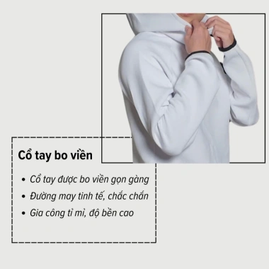 SALE TẾT Áo Hoodie Thể Thao Nam In Motion, Thấm Hút Mồ Hôi, Vải Thoáng Khí, Liên Mũ 299.400 VND