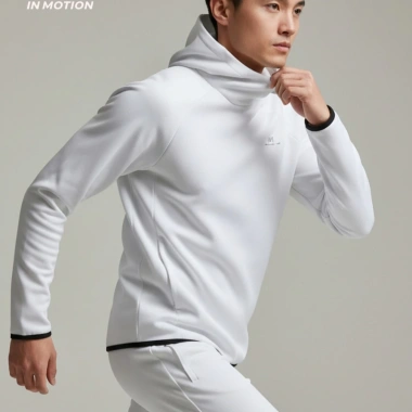 SALE TẾT Áo Hoodie Thể Thao Nam In Motion, Thấm Hút Mồ Hôi, Vải Thoáng Khí, Liên Mũ 299.400 VND