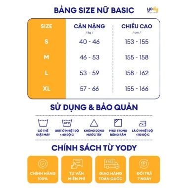 SALE TẾT Áo khoác gió nữ YODY cao cấp giữ ấm, chống gió, chống bụi - 332.800₫ 9
