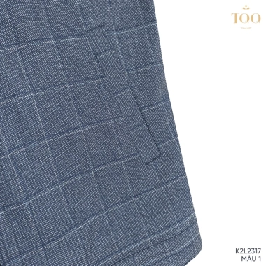 SALE TẾT Áo khoác nam cổ đức 2 lớp TQQ K2L2.317 vải dạ tweed công sở, giữ nhiệt tốt - Giá chỉ 649.000đ 6