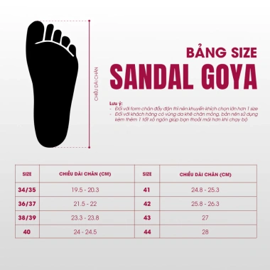 Sale Tết Dép thể thao chạy bộ Goya Sandal nâng cấp màu siêu nhẹ chống trượt 149k 7