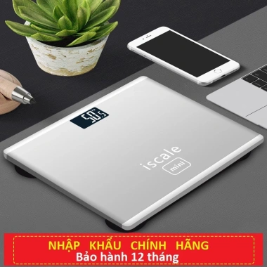 Sẵn Cân Điện Tử Sức Khỏe Chính Hãng - Đo Cân, BMI, 5 Chức Năng, Bảo Hành 12 Tháng, Giá chỉ 117,000₫