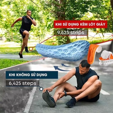 [SẴN HÀNG] Cặp Lót Giày Cao Su Non 4D Đàn Hồi Hấp Thu Lực, Thoáng Khí - 29.000 VNĐ 3