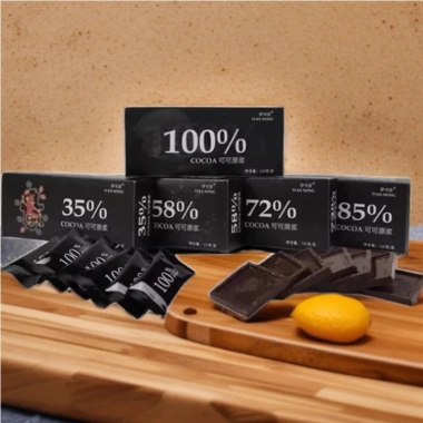 Sẵn Hàng Mới Socola Nguyên Chất Đắng Đen Không Đường 85% 72% 58% 35% - 1 Hộp 120gr 42.000đ 8