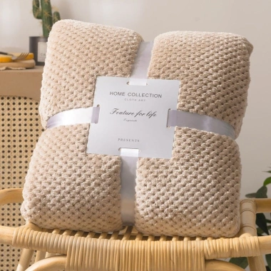 San Hô Len Chăn Điều Hòa Không Khí, Quilt Flannel 180x200, Giá ưu đãi 150.120 VND