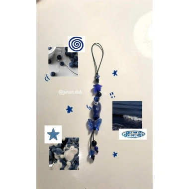 Sẵn Voucher Freeship - Móc treo điện thoại cá pastel xinh đôi Junari Creations 15k