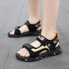 Sandal bé trai quai dán, đế cao su chống trơn trượt, siêu bền - Dép quai hậu đi học 7