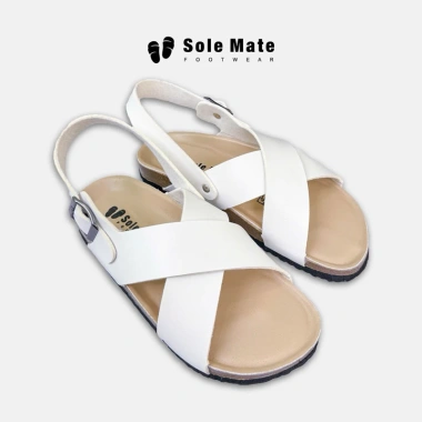Sandal Đế Trấu Quai Chéo Chữ X Unisex Size 36‑45 – Thời Trang Công Sở, Đi Học, Du Lịch, SoleMate Giá 189k