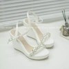 Sandal Đế Xuồng Nhẹ êm Cao 7P/9P Tôn Dáng Đính Đá Lấp Lánh Giá 399k 7