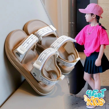 Sandal dép quai hậu siêu nhẹ cho bé gái 2-10 tuổi, 3 màu Outfit thời trang đi học 2.024 - Giá chỉ 215.000 VND