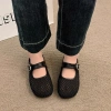 Sandal Giày Cao Gót Nữ Đế Xăng Đan Chống Trơn Trượt Đóng Mũi Công Sở Du Lịch